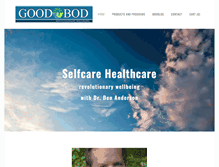 Tablet Screenshot of goodbod.com